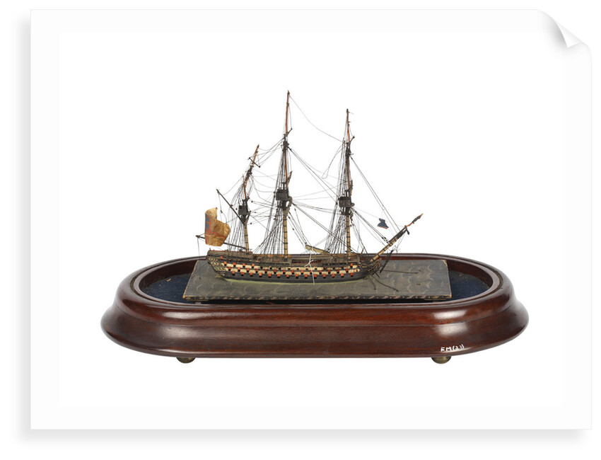 Warship; 1st rate; 100 guns by unknown
