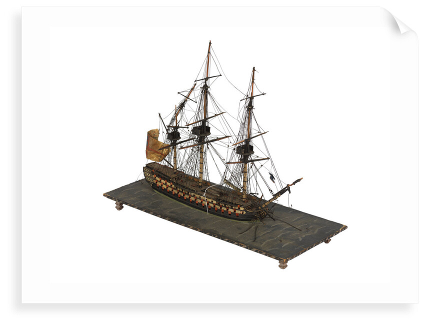 Warship; 1st rate; 100 guns by unknown