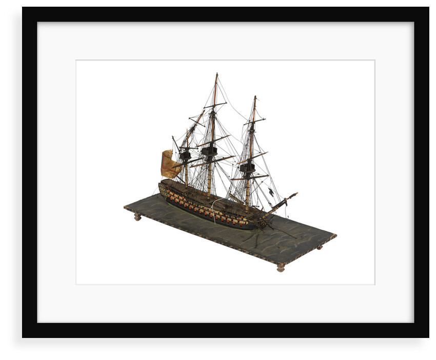 Warship; 1st rate; 100 guns by unknown