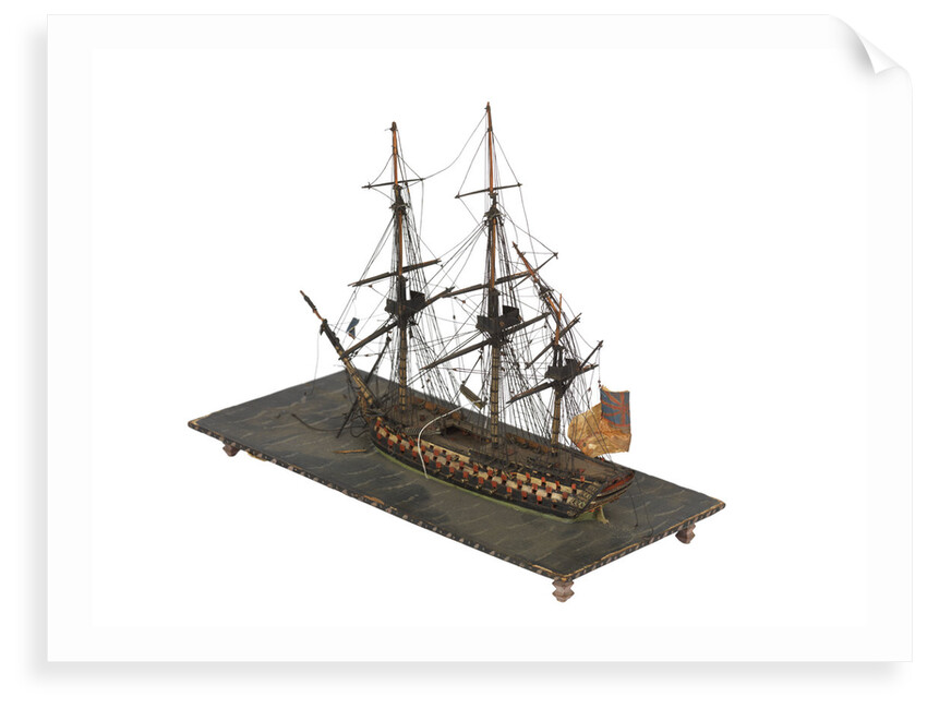 Warship; 1st rate; 100 guns by unknown
