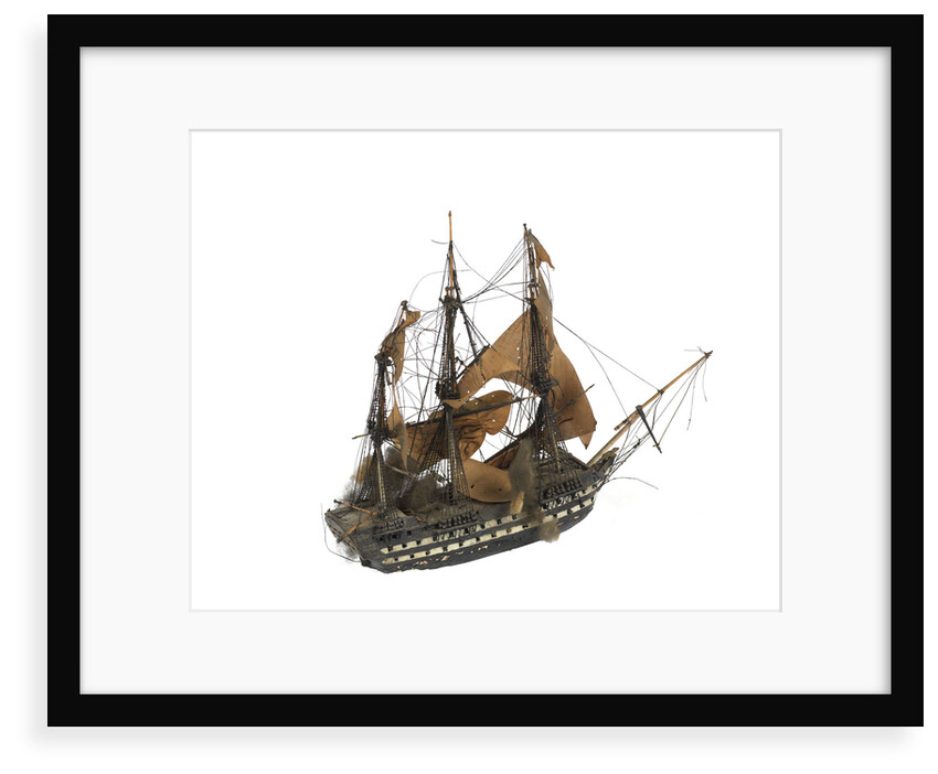'Leviathan'; warship; 74 guns; 3rd rate by William Haines