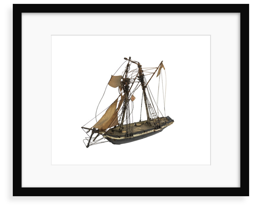 'Pickle'; service vessel; schooner, topsail by William Haines