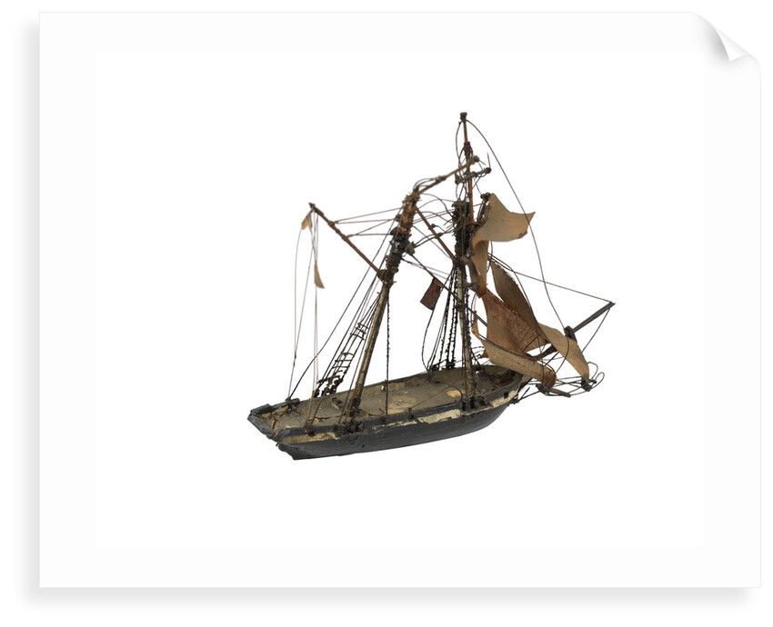 'Pickle'; service vessel; schooner, topsail by William Haines