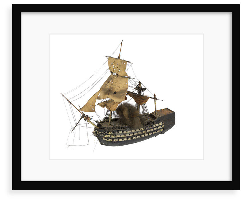 'Royal Sovereign'; warship; 100 guns; 1st rate by William Haines