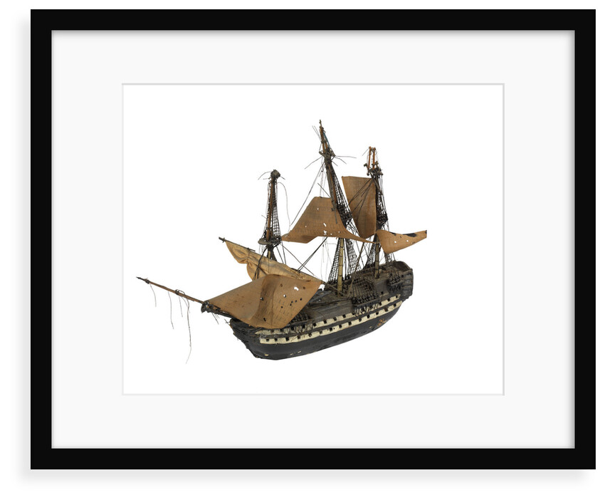 'Berwick'; warship; 74 guns by William Haines