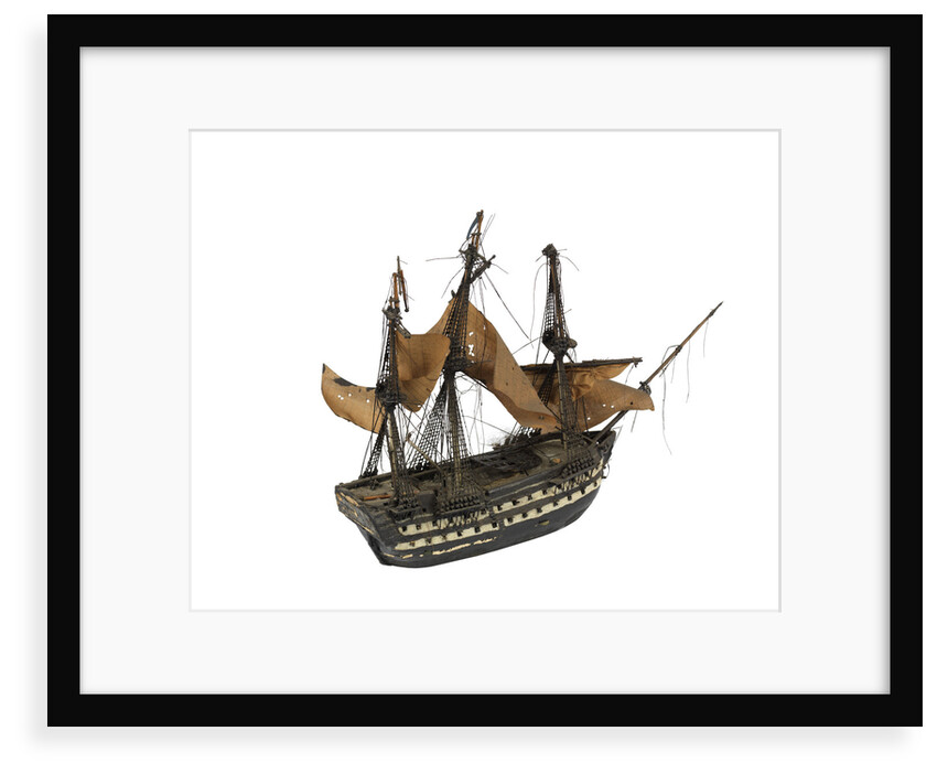'Berwick'; warship; 74 guns by William Haines