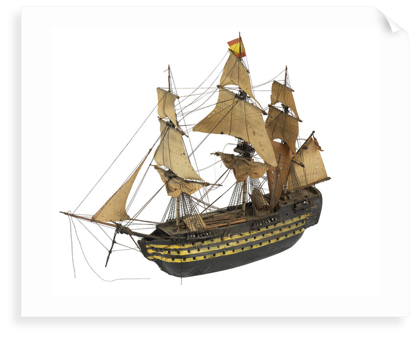 'Principe de Asturias'; warship; 112 guns by William Haines