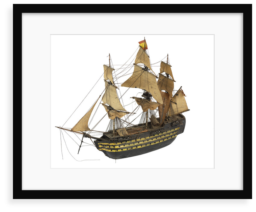 'Principe de Asturias'; warship; 112 guns by William Haines