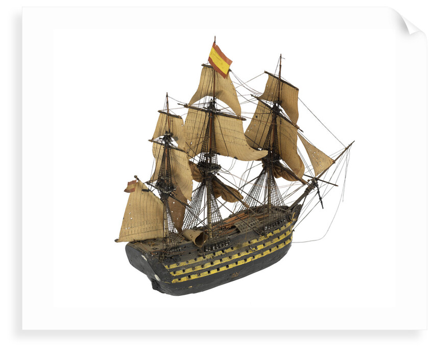 'Principe de Asturias'; warship; 112 guns by William Haines