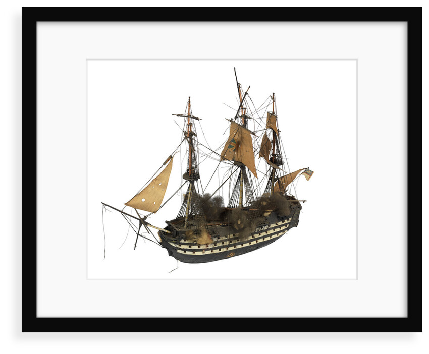 'Neptune'; warship; 98 gun by William Haines