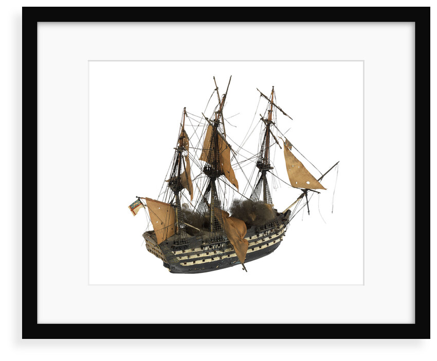 'Neptune'; warship; 98 gun by William Haines
