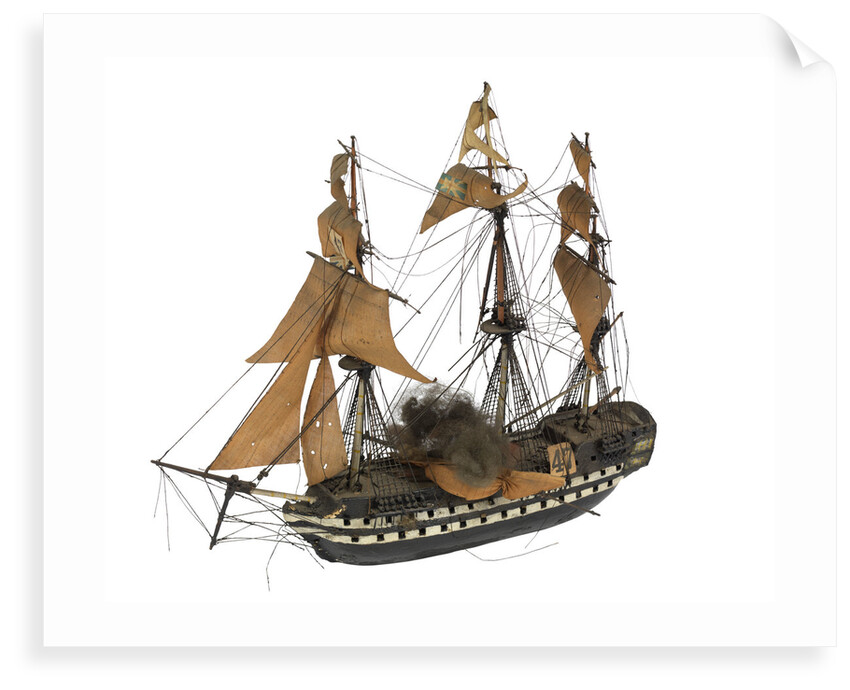 'Orion'; warship; 74 guns; 3rd rate by William Haines