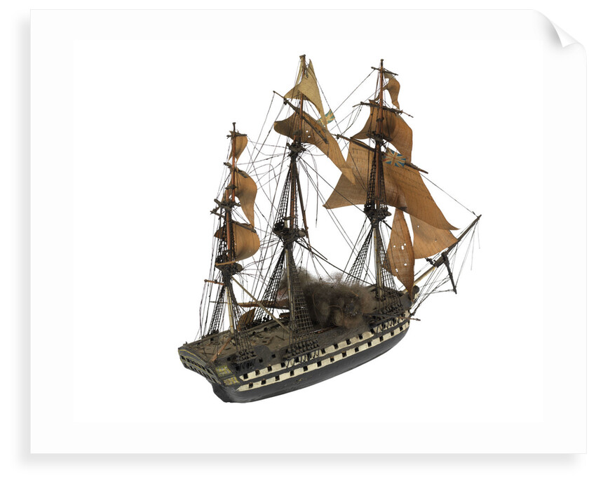 'Orion'; warship; 74 guns; 3rd rate by William Haines