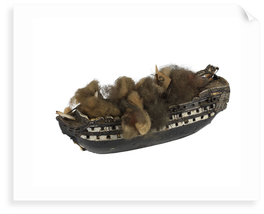 'Bellisle'; warship; 74 guns by William Haines