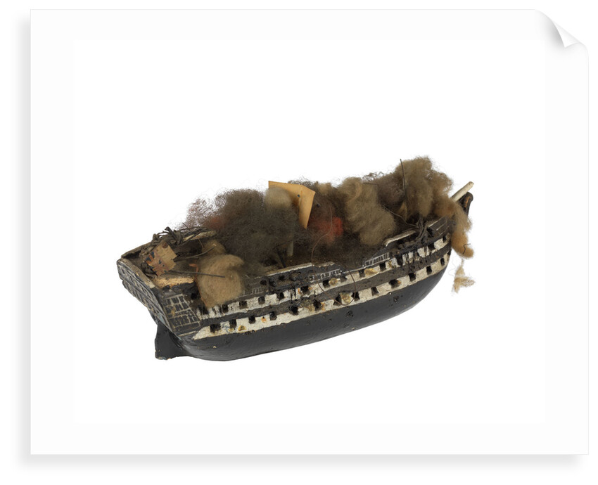 'Bellisle'; warship; 74 guns by William Haines