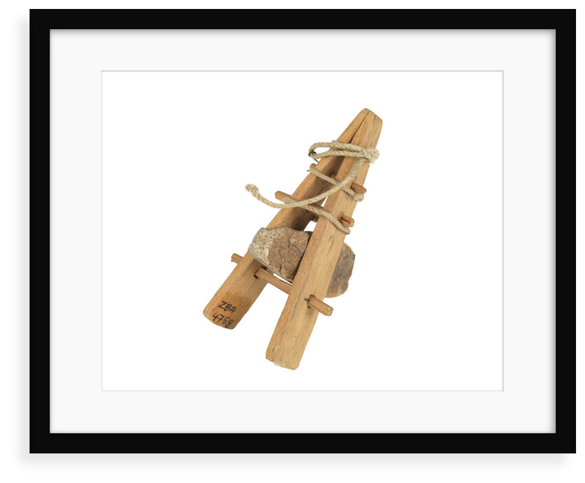 Equipment model; Anchor model; Half killick by unknown