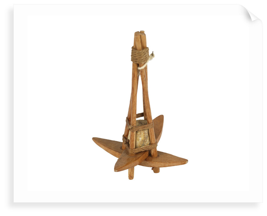 Equipment model; Anchor model; Killick by unknown