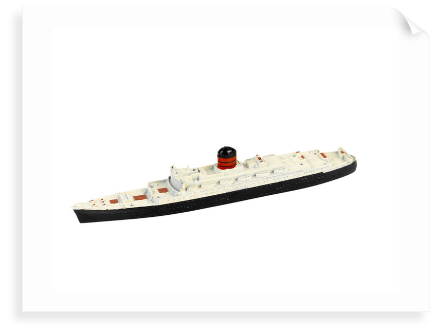 Model of passenger liner RMS 'Ivernia' (1954) by Tri-ang