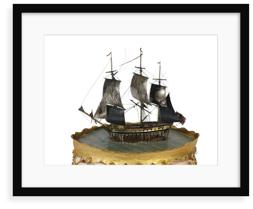 Warship, 16 guns, 6th rate by unknown