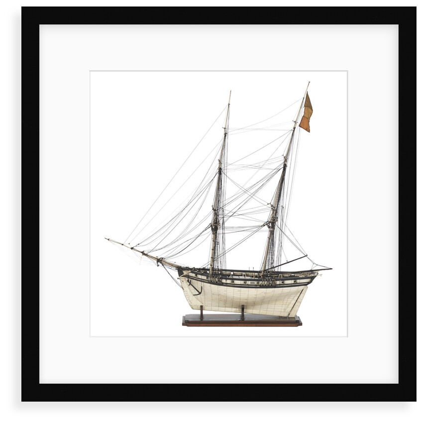Brig Warship, 14 gun 'Joan D'Arc' (1800) by unknown