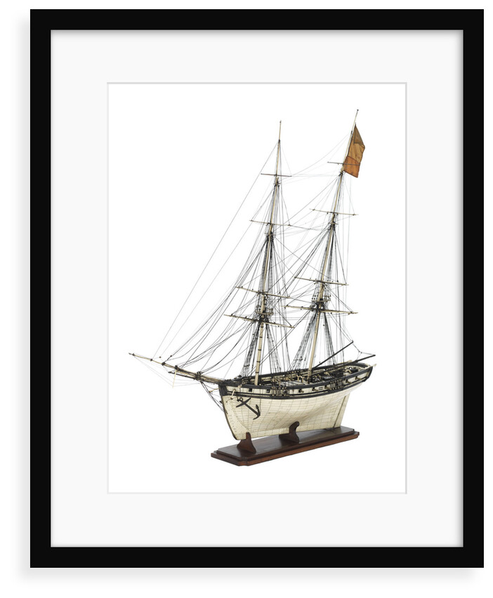 Brig Warship, 14 gun 'Joan D'Arc' (1800) by unknown