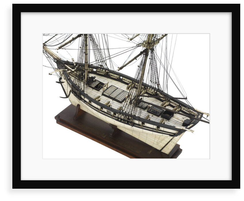 Brig Warship, 14 gun 'Joan D'Arc' (1800) by unknown