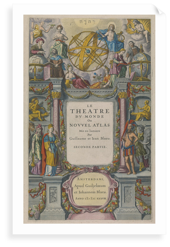 Le Theatre du Monde by Willem Janszoon Blaeu