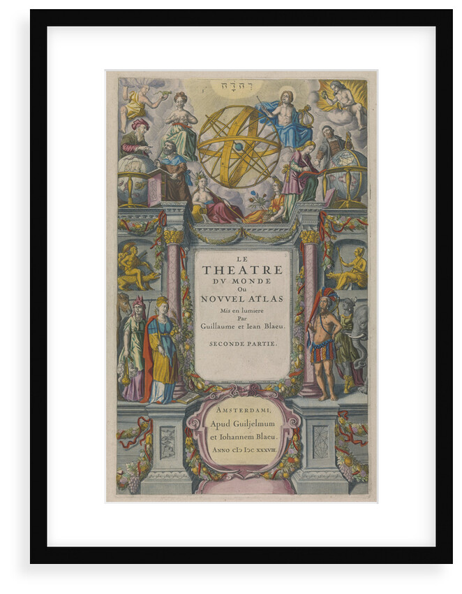Le Theatre du Monde by Willem Janszoon Blaeu