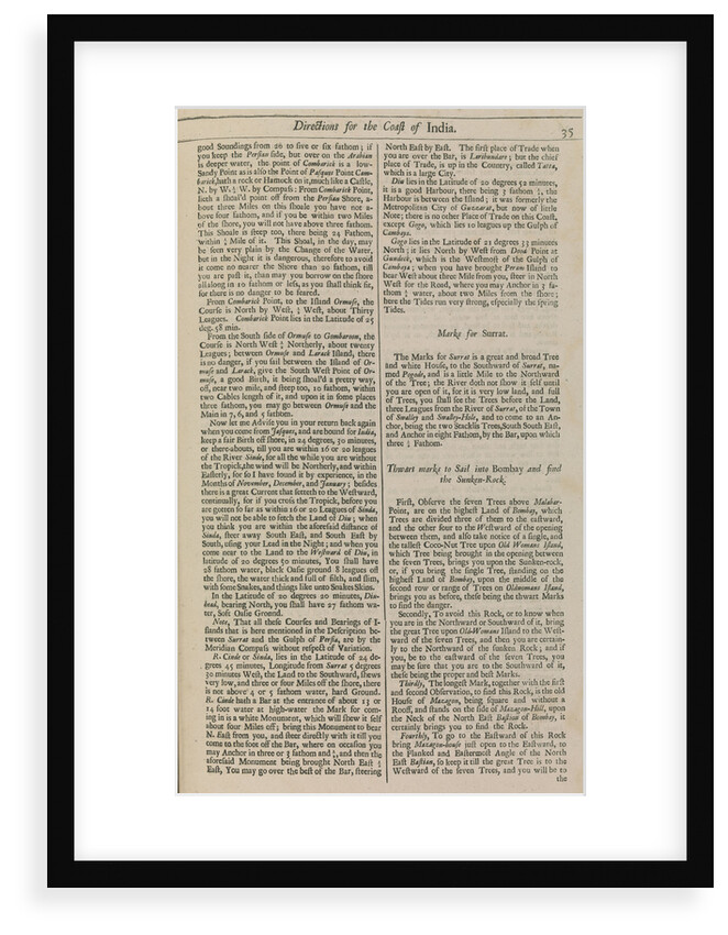 Page 35 from 'The English pilot : the first book: describing the ... northern navigation ...' by John Seller