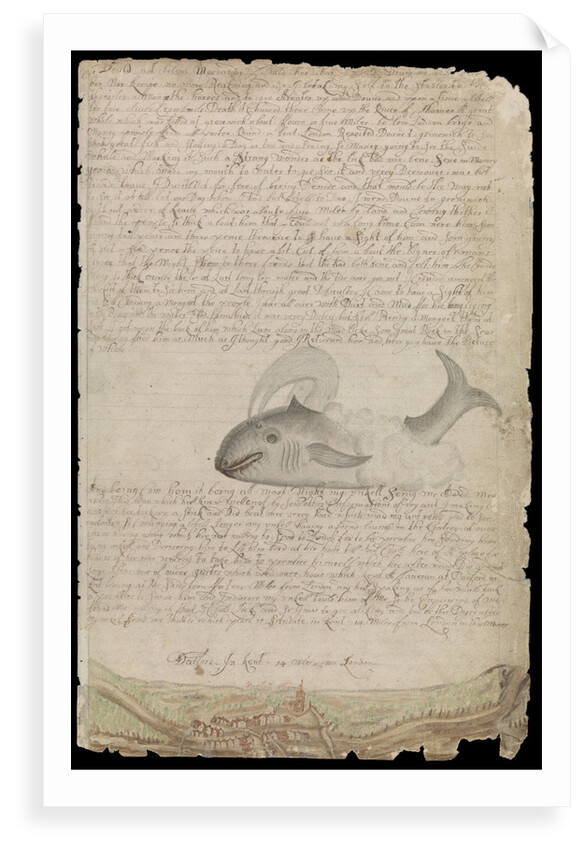 Plate from Edward Barlow's journal of his life at sea in king's ships, East & West Indiamen & other merchantmen from 1659 to 1703. by Edward Barlow