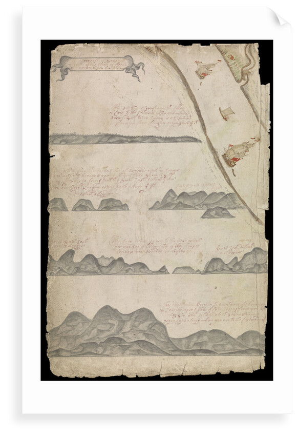 Plate from Edward Barlow's journal of his life at sea in king's ships, East & West Indiamen & other merchantmen from 1659 to 1703. by Edward Barlow
