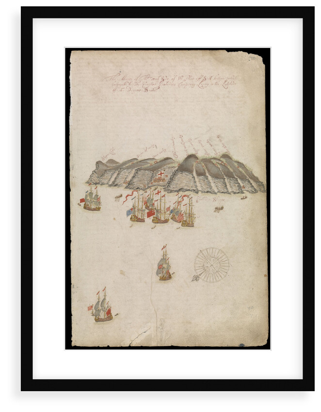Plate from Edward Barlow's journal of his life at sea in king's ships, East & West Indiamen & other merchantmen from 1659 to 1703. by Edward Barlow