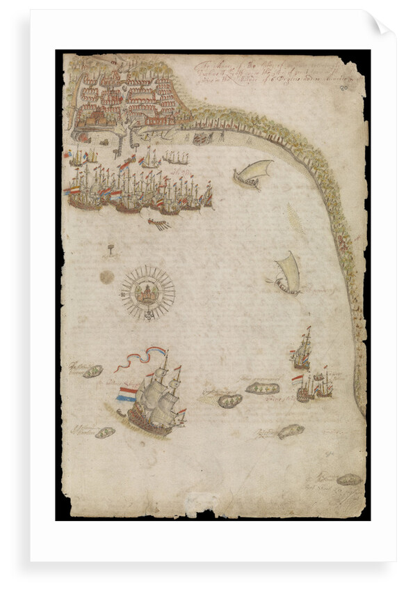 Plate from Edward Barlow's journal of his life at sea in king's ships, East & West Indiamen & other merchantmen from 1659 to 1703. by Edward Barlow