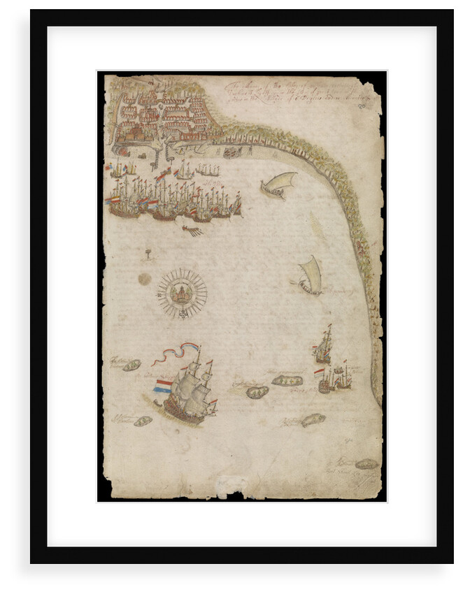 Plate from Edward Barlow's journal of his life at sea in king's ships, East & West Indiamen & other merchantmen from 1659 to 1703. by Edward Barlow