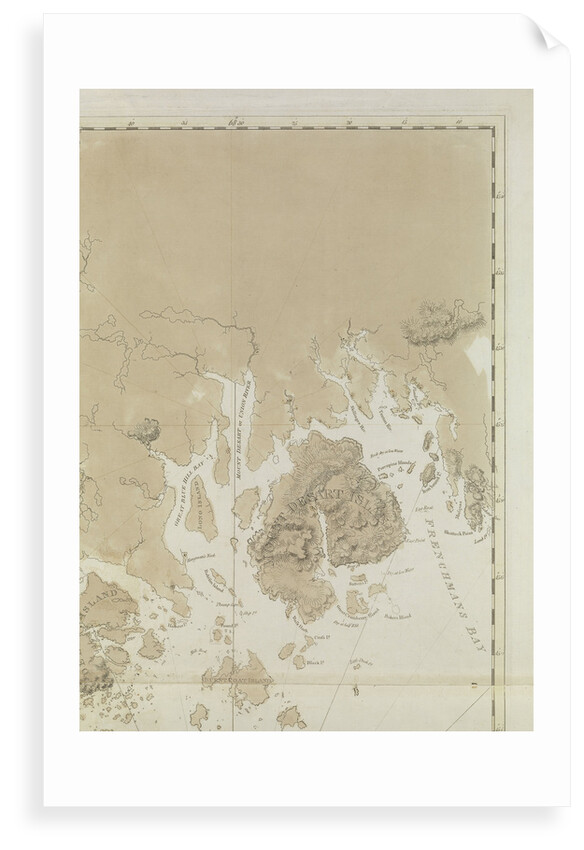 Penobscot Bay (detail) by J.F.W. Des Barres