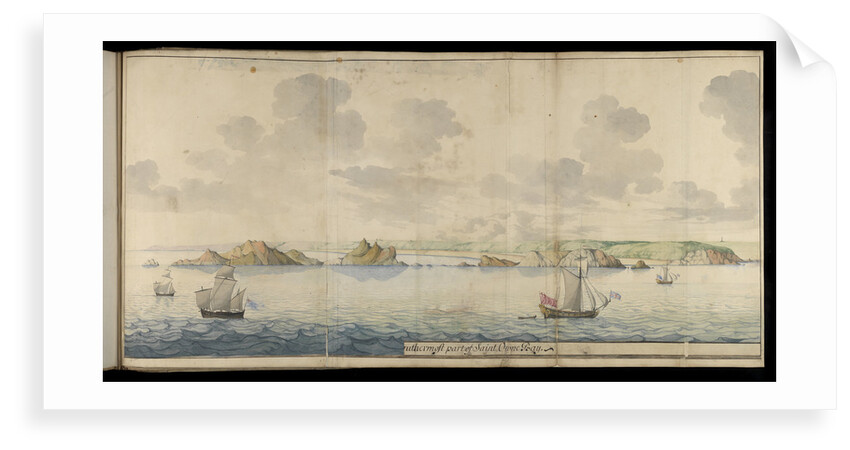 The prospect of the southern part of St Owen by Thomas Phillips