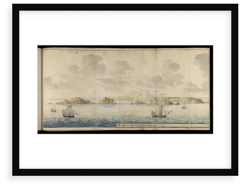 The prospect of the southern part of St Owen by Thomas Phillips