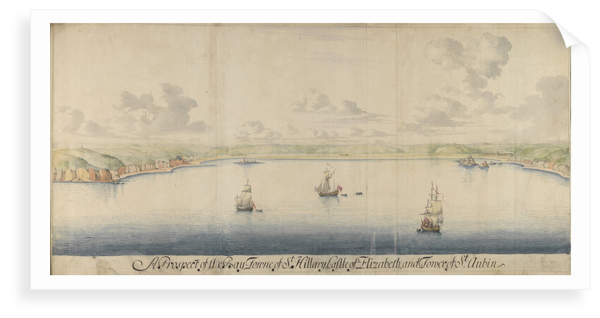 The Legge Report, 'Bay Towne of St Hilary - Castle Elizabeth' by Thomas Phillips