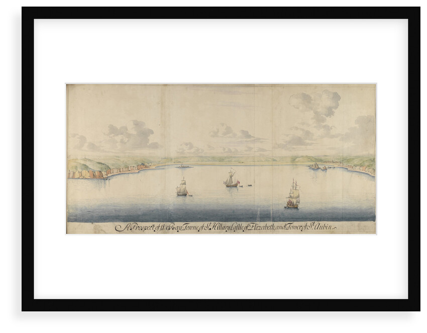The Legge Report, 'Bay Towne of St Hilary - Castle Elizabeth' by Thomas Phillips