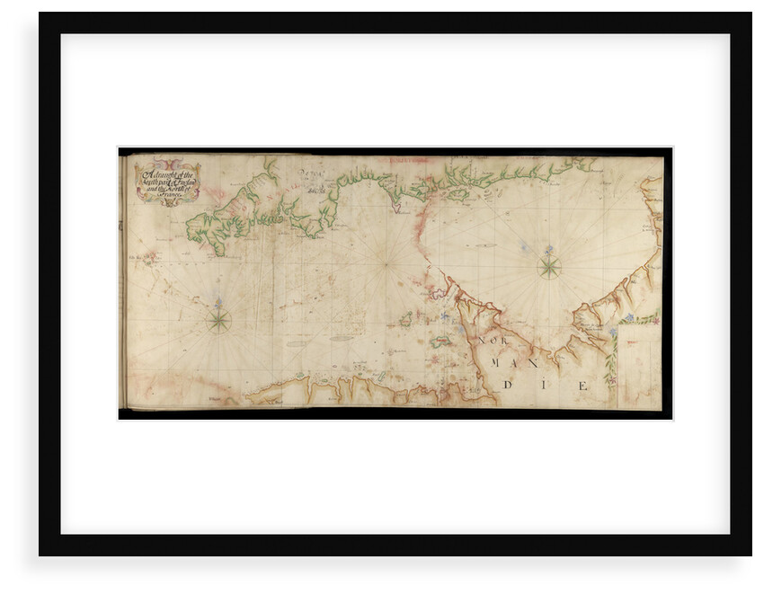 The Legge Report, 'Channel Islands Survey: A draft of the southern part of England and northern France' by Thomas Phillips