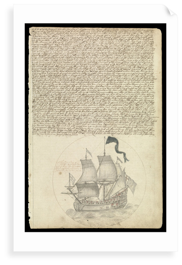 The East Indiaman 'Sceptre' by Edward Barlow