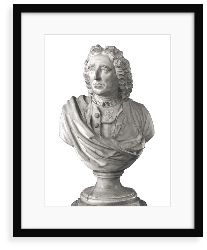Bust of Admiral Vernon (1684-1757) by Louis-Francois Roubilliac
