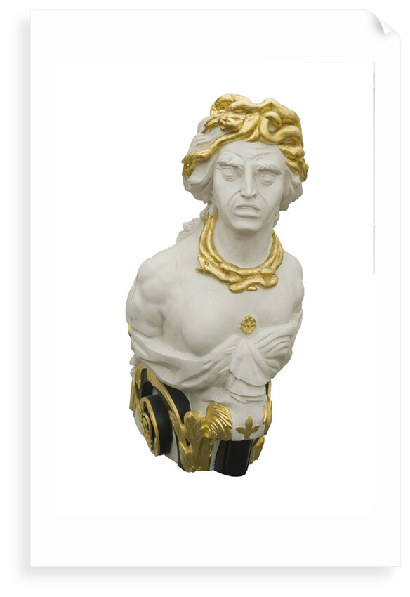 Medusa figurehead of HMS 'Implacable' by unknown