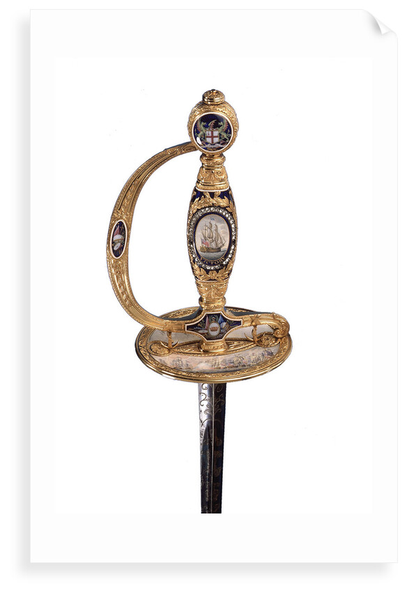 Presentation small-sword by J. Morisset