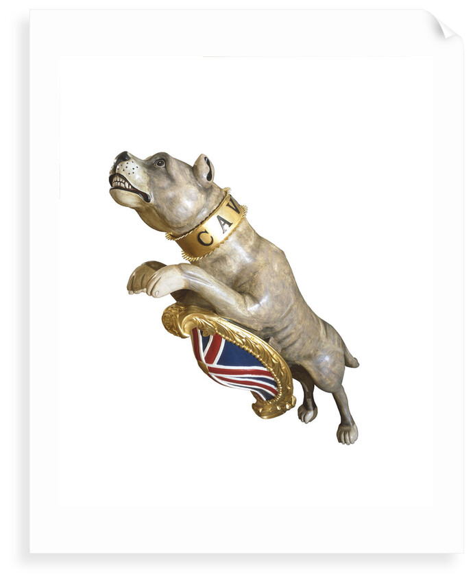 Figurehead from HMS 'Bulldog' by unknown