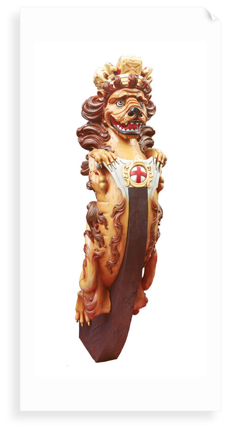 Lion figurehead by Unknown