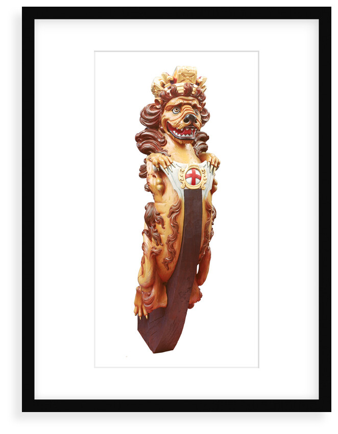Lion figurehead by Unknown