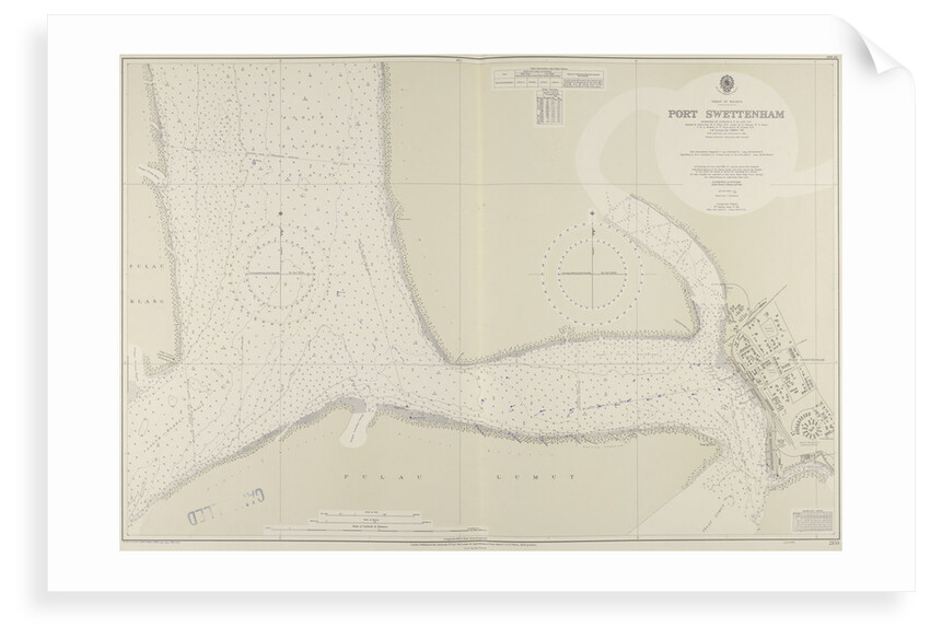 A chart of Port Swettenham by unknown