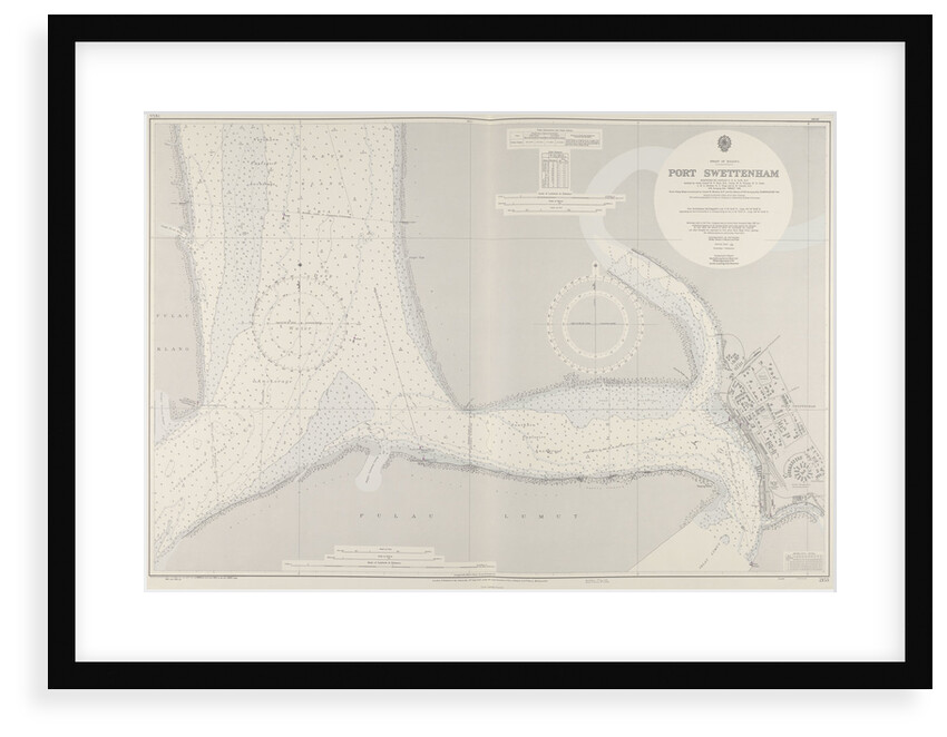 A chart of Port Swettenham by unknown