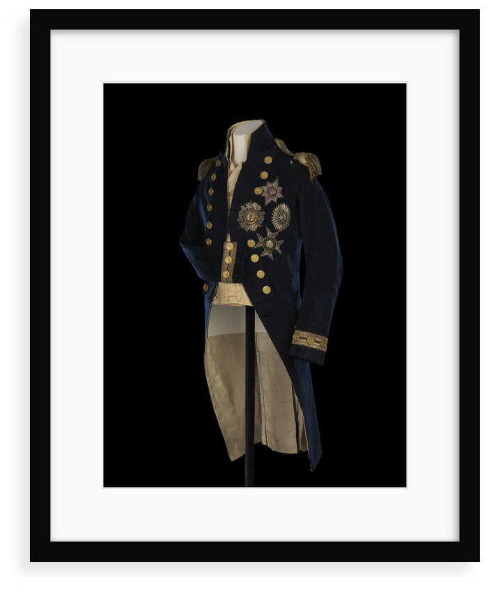 Royal Naval uniform: pattern 1795-1812, Nelson's Trafalgar coat by Anonymous